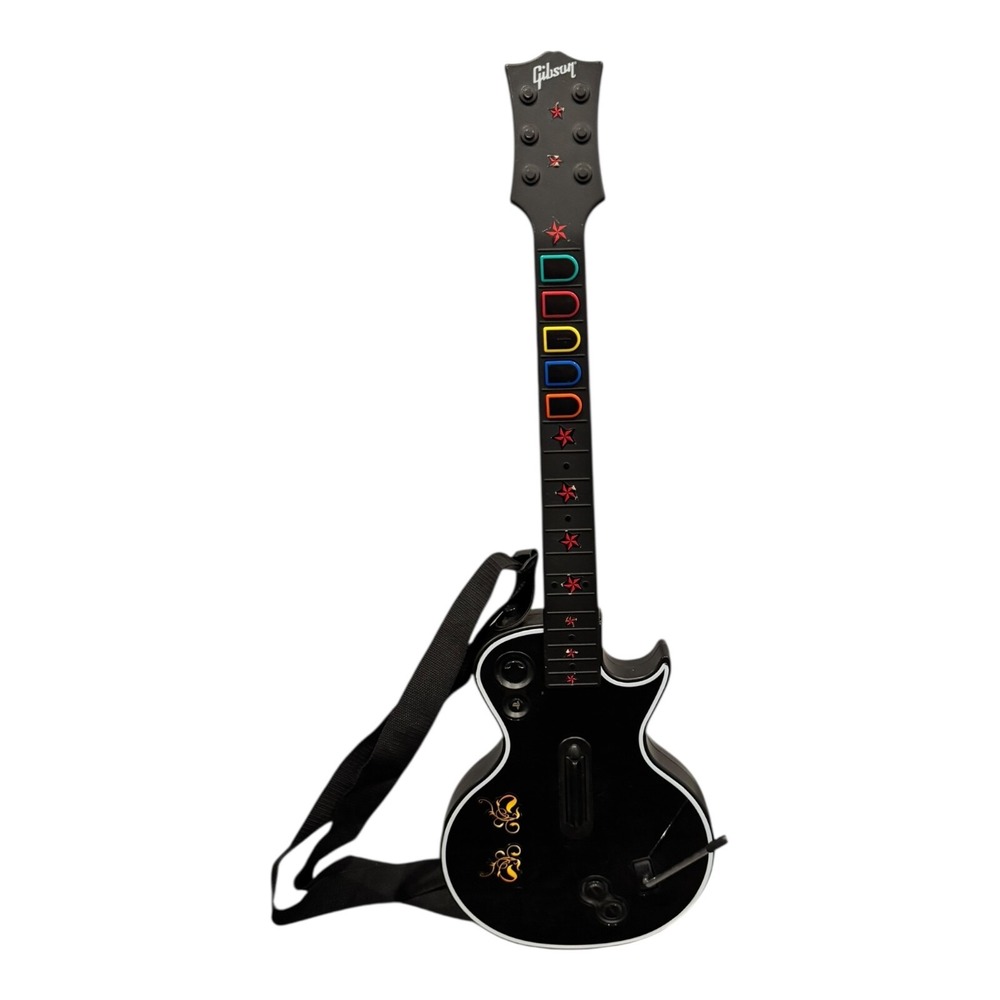 Guitar Hero Les Paul Gibson Wireless PS3 Sony Playstation‎ 3 No Dongle 95121.805